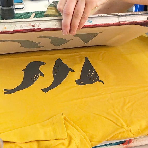 Image of T-shirt Screen Print Parties