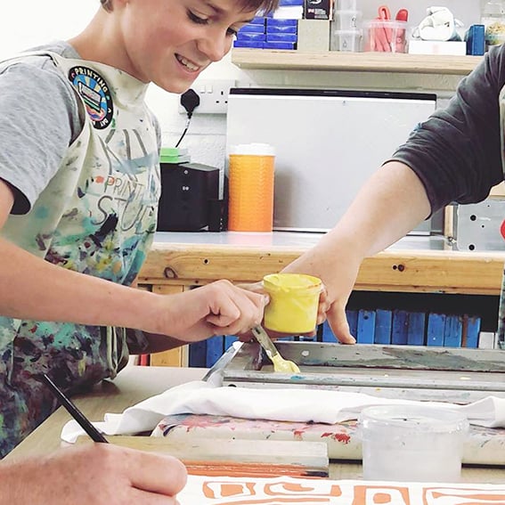 Image of Create & Celebrate: Kids' Screen Printing Birthday Party