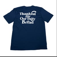 Image 2 of Daily Bread Navy T-Shirt