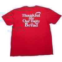 Image 2 of Daily Bread Red T-Shirt
