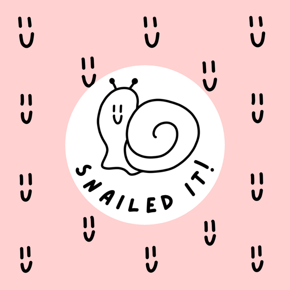Derpy Snailed It! Stamp
