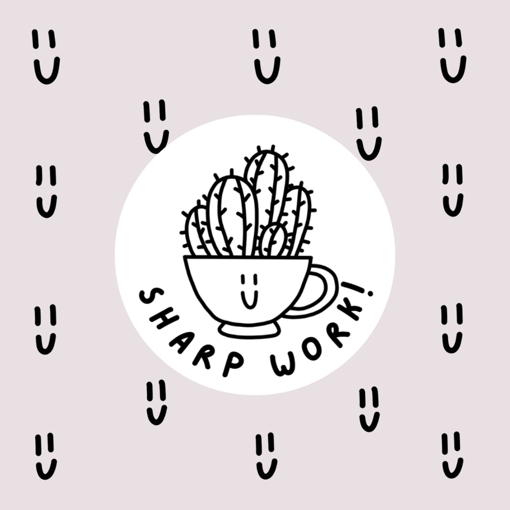 Derpy Sharp Work! Stamp