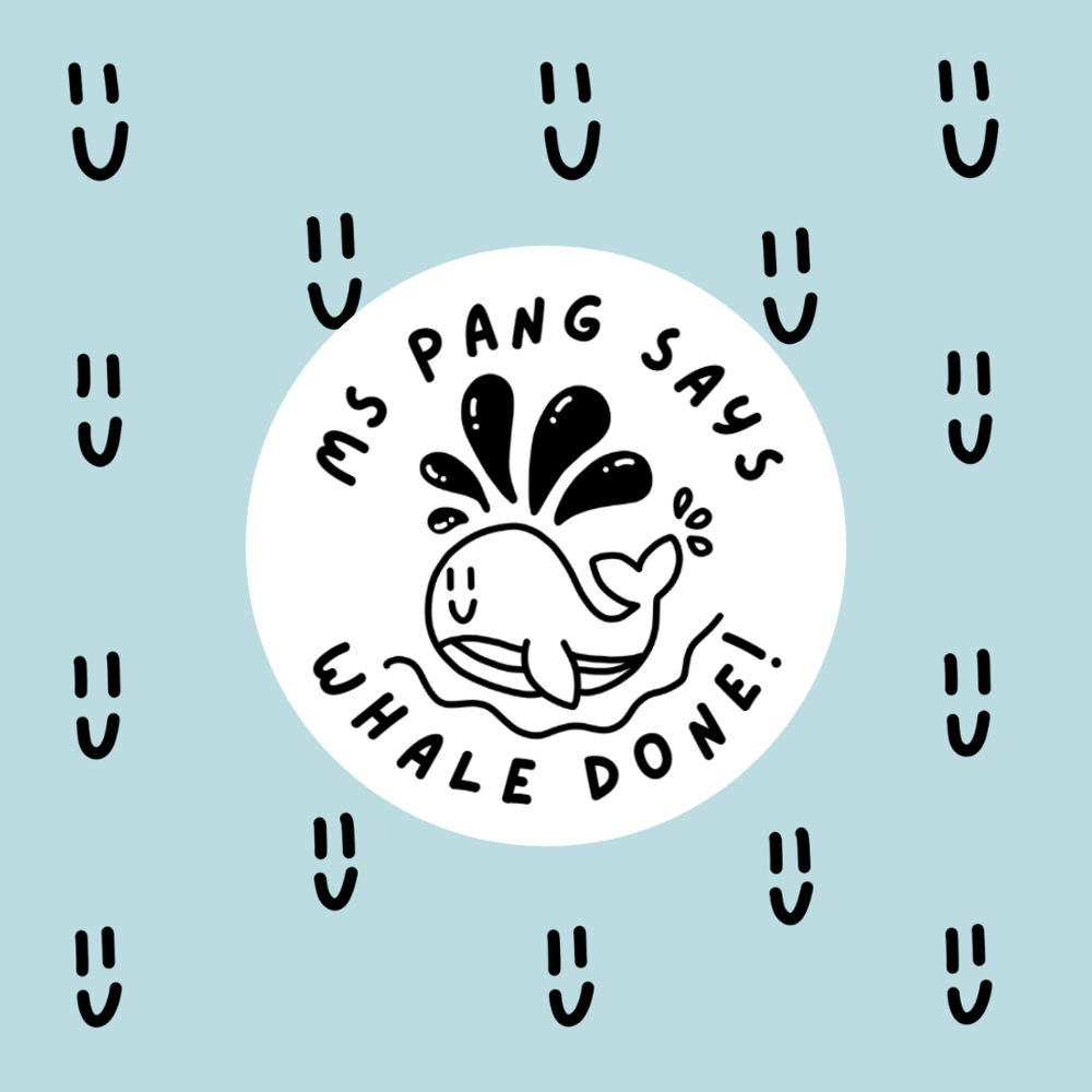 Derpy Whale Done! Stamp