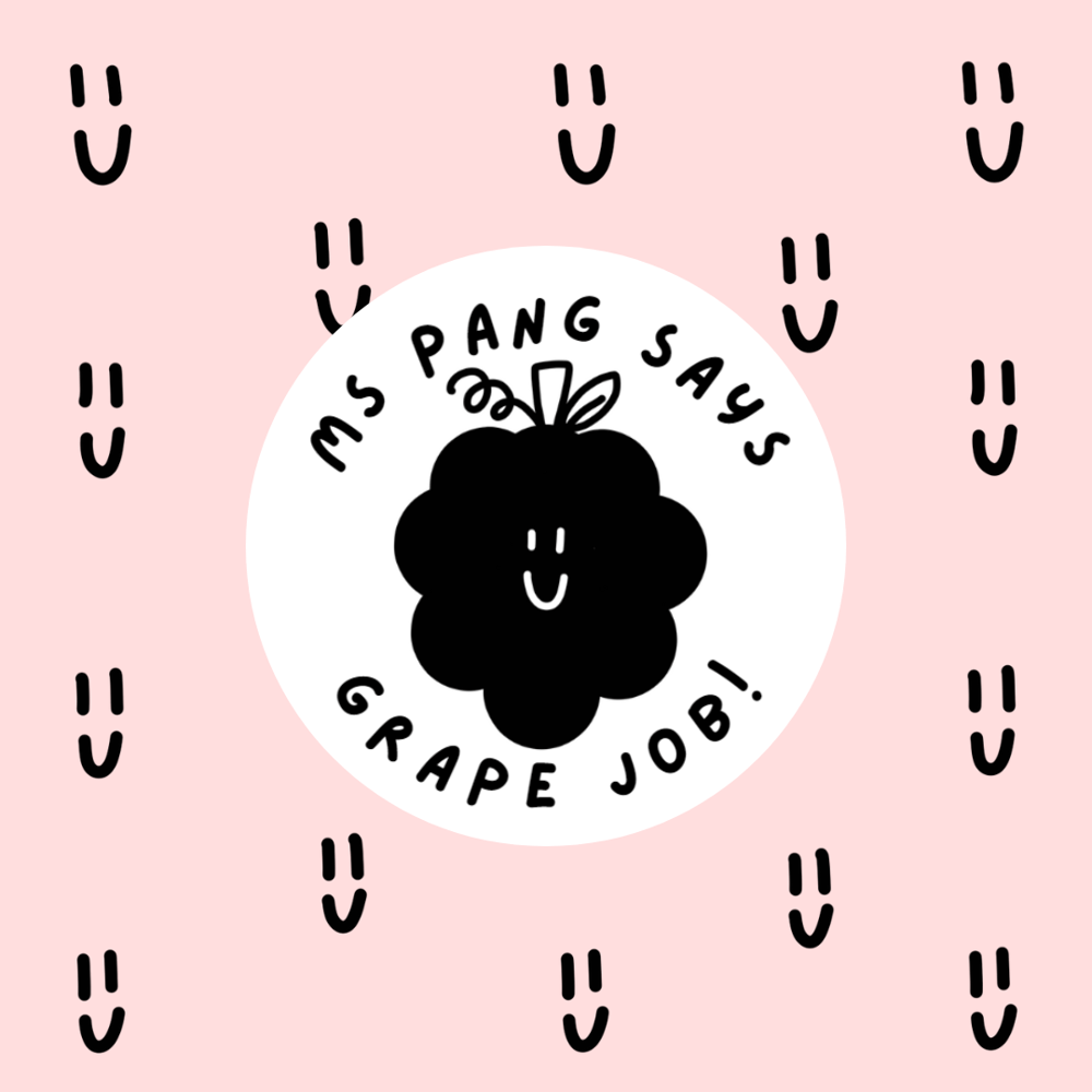 Derpy Grape Job! Stamp