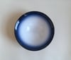 Large glazed black stoneware bowl 0137