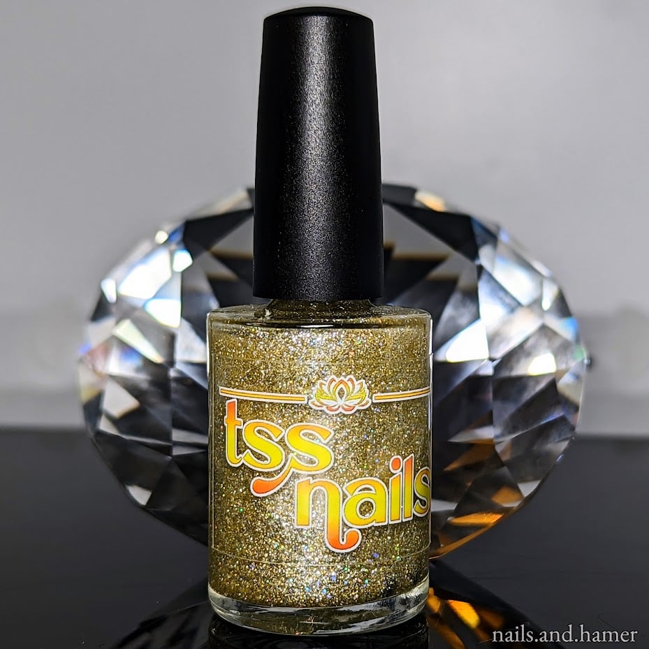 Silver and Gold Nail Polish