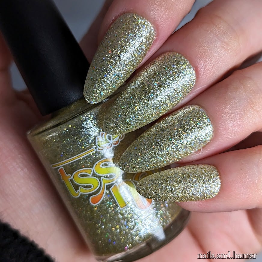 Silver and Gold Nail Polish