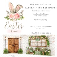 Easter Mini Sessions 2023 Deposit