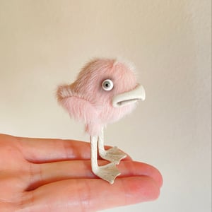 Image of Ursula the Grumpy  Pink Bird