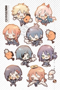 Image 4 of Chainsaw Man | 2" Charms