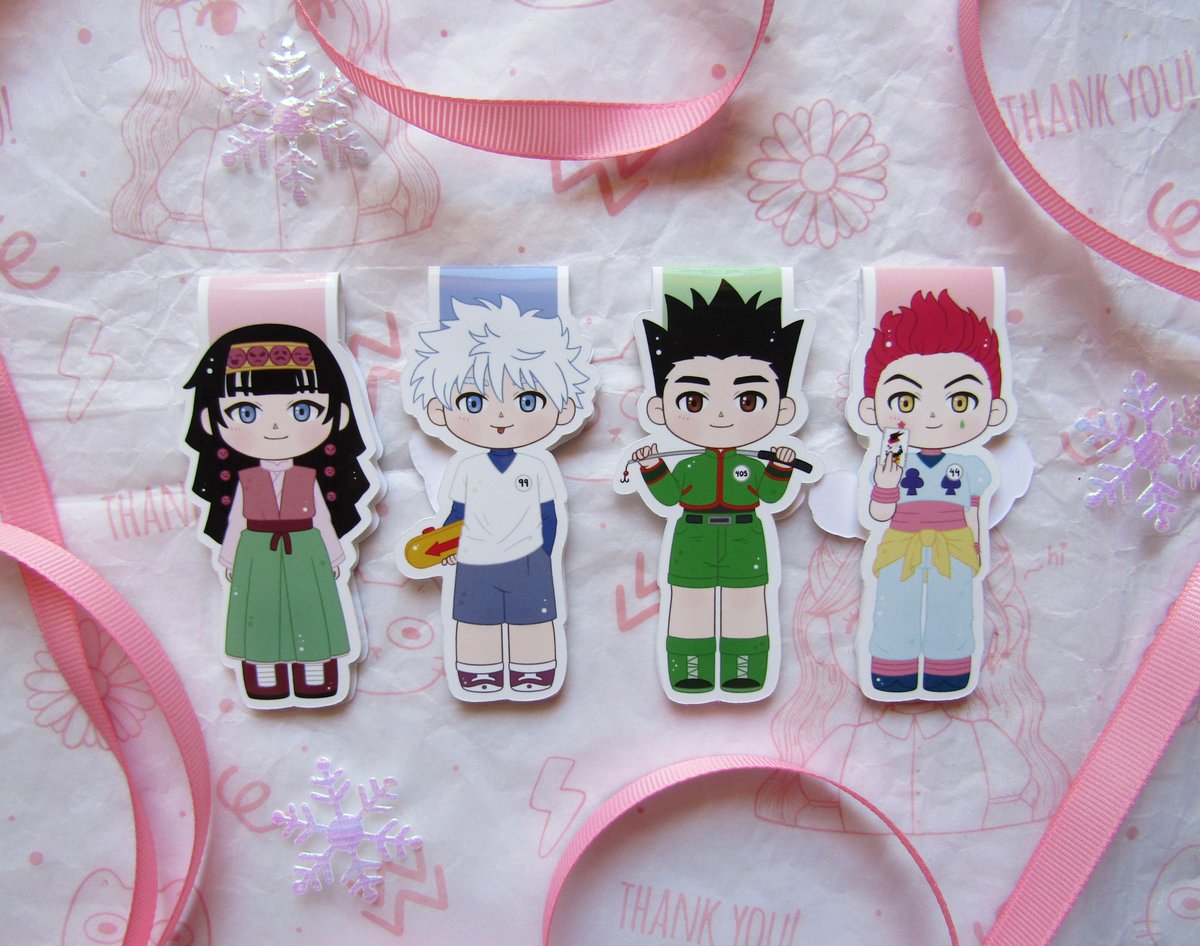 HUNTER X HUNTER BOOKMARKS | LittleBeth