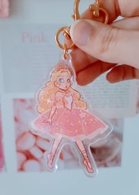 Image 3 of Holographic Princess Keychains