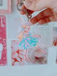 Image 1 of Holographic Princess Keychains