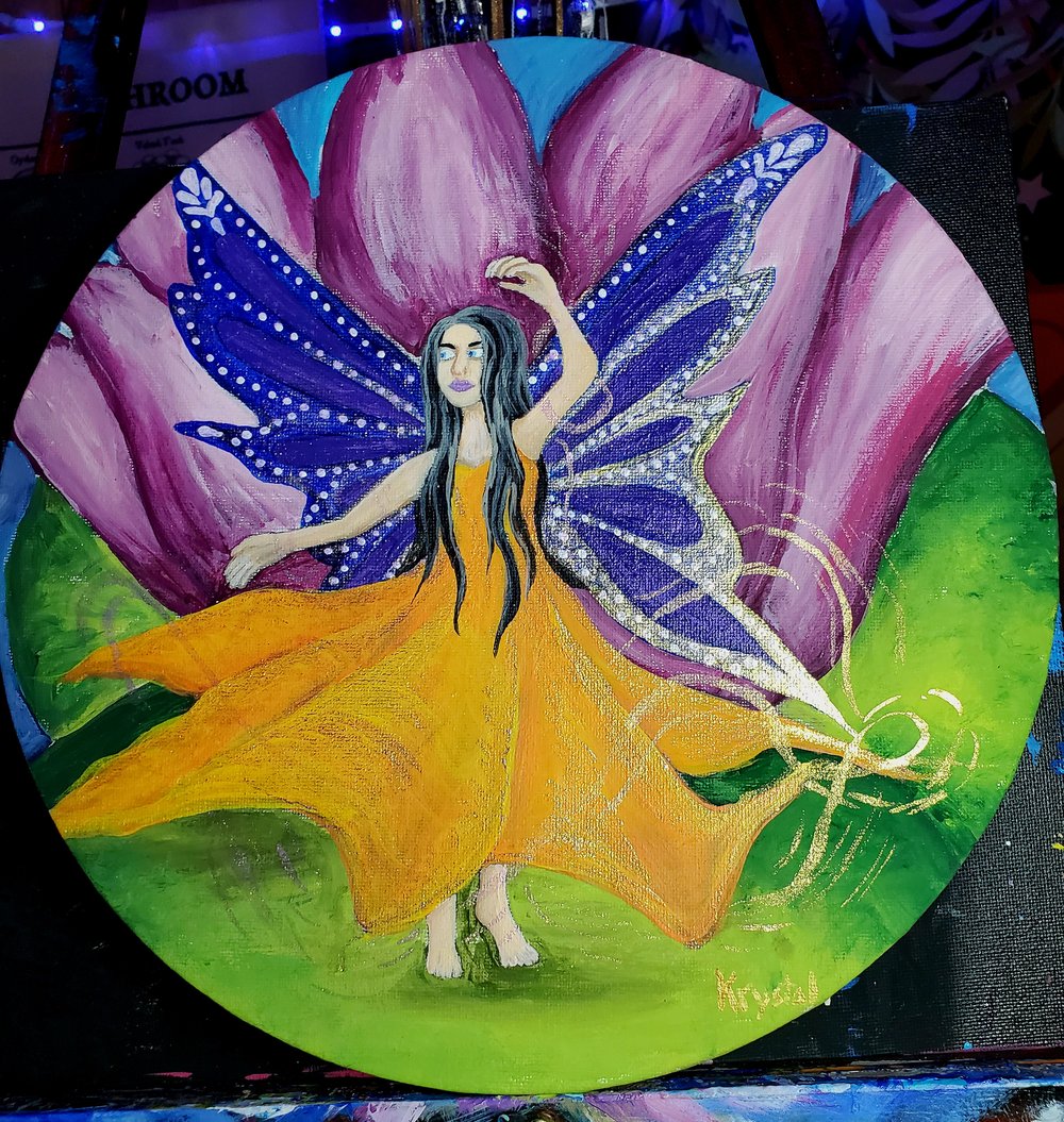 Image of Dancing Fairy painting 