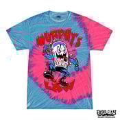 Image of MURPHY'S LAW "Killer Beer" Flo Blue Pink T-Shirt