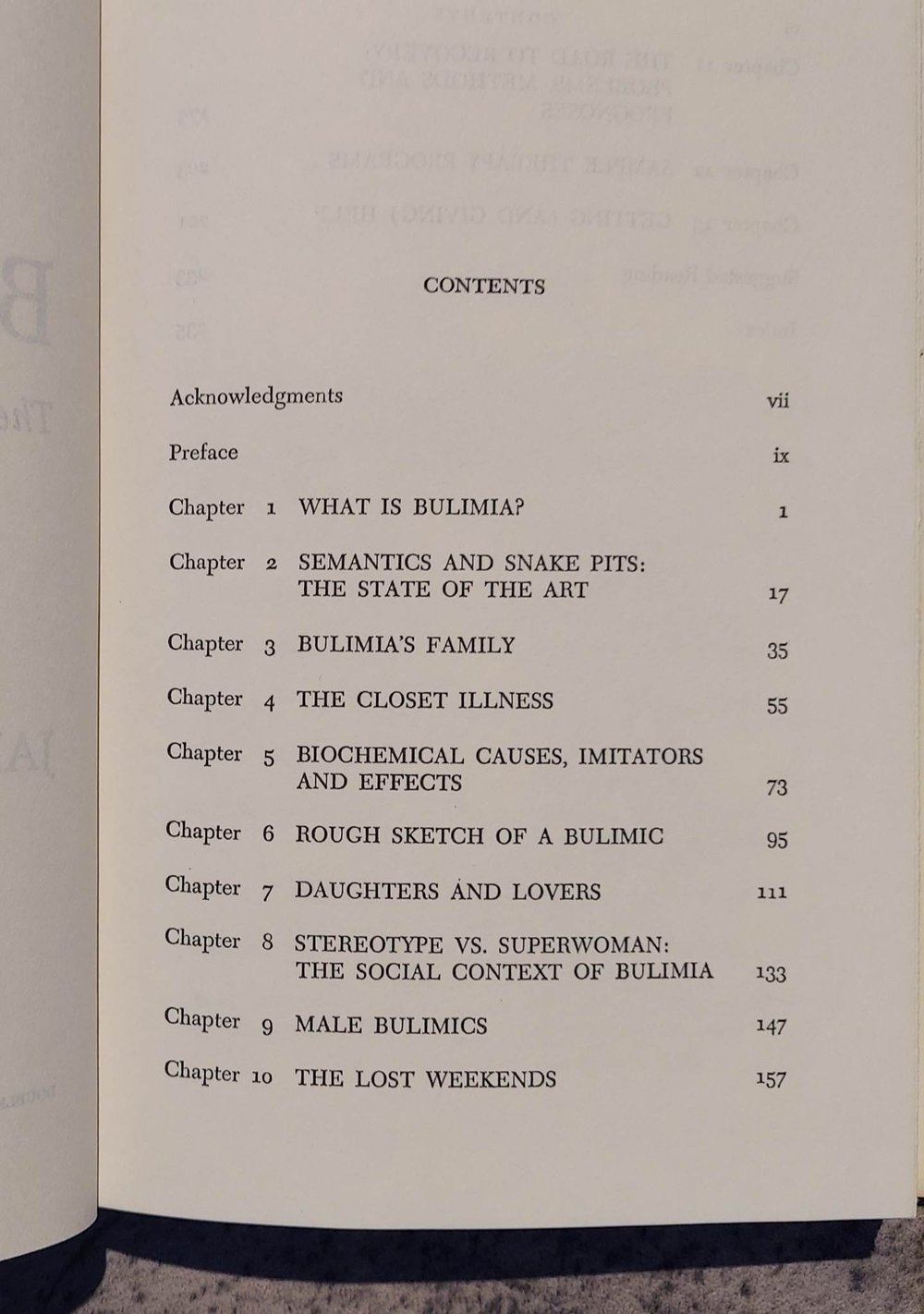 Bulimia: The Binge-Purge Compulsion, by Janice M. Cauwels