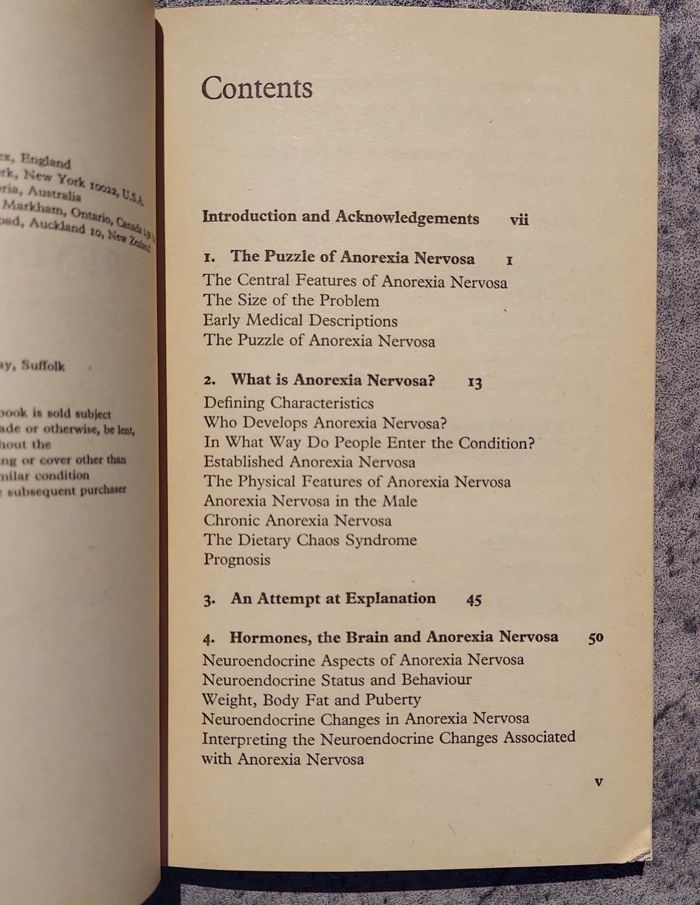 Anorexia Nervosa: A Guide for Sufferers and Their Families, by R. L. Palmer