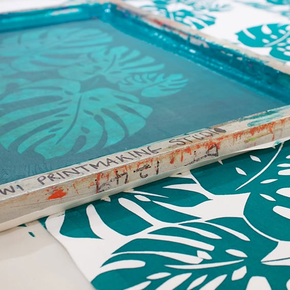 Image of Lampshade Screen Print Workshop