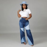 Image 3 of Patch work jeans