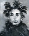 Canvas Print / "Palm Tree Hair" from Original Dan Lacey Painting