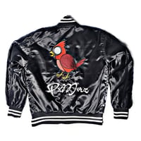 Image 1 of Satin Kardenel Bomber Jacket