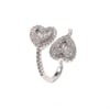 Dos Heart Ring 