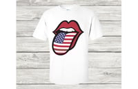 American Flag Lips