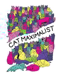 Image 2 of Cat Maximalist Art Print