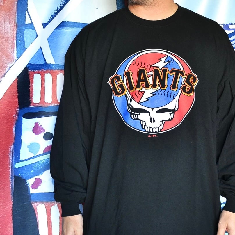 2010 San Francisco Giants X Grateful Dead Long Sleeve T-Shirt Sz