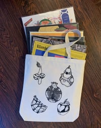 Image 3 of Kinky Fruits Series: All Together Tote Bag 