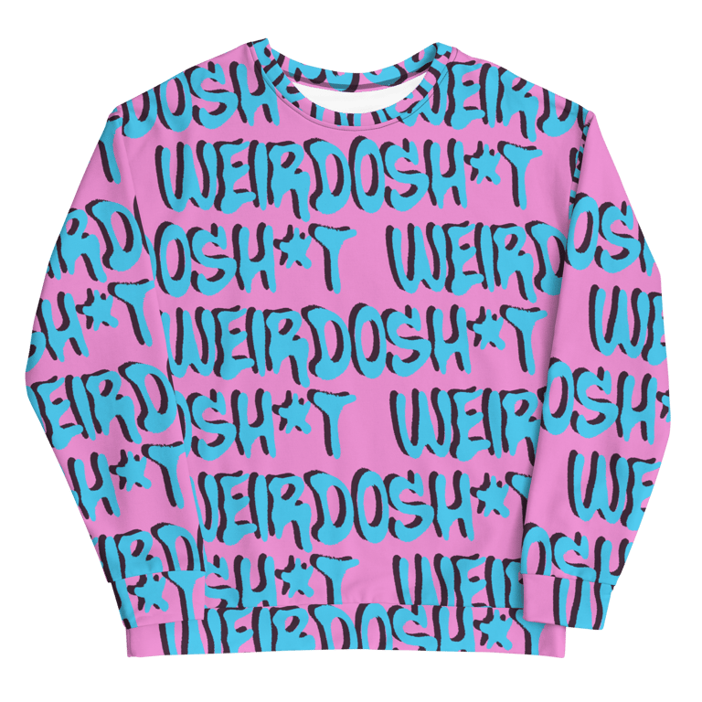 Mars Spaceshuttle UFO Alien Weirdcore Aesthetic' Unisex Crewneck