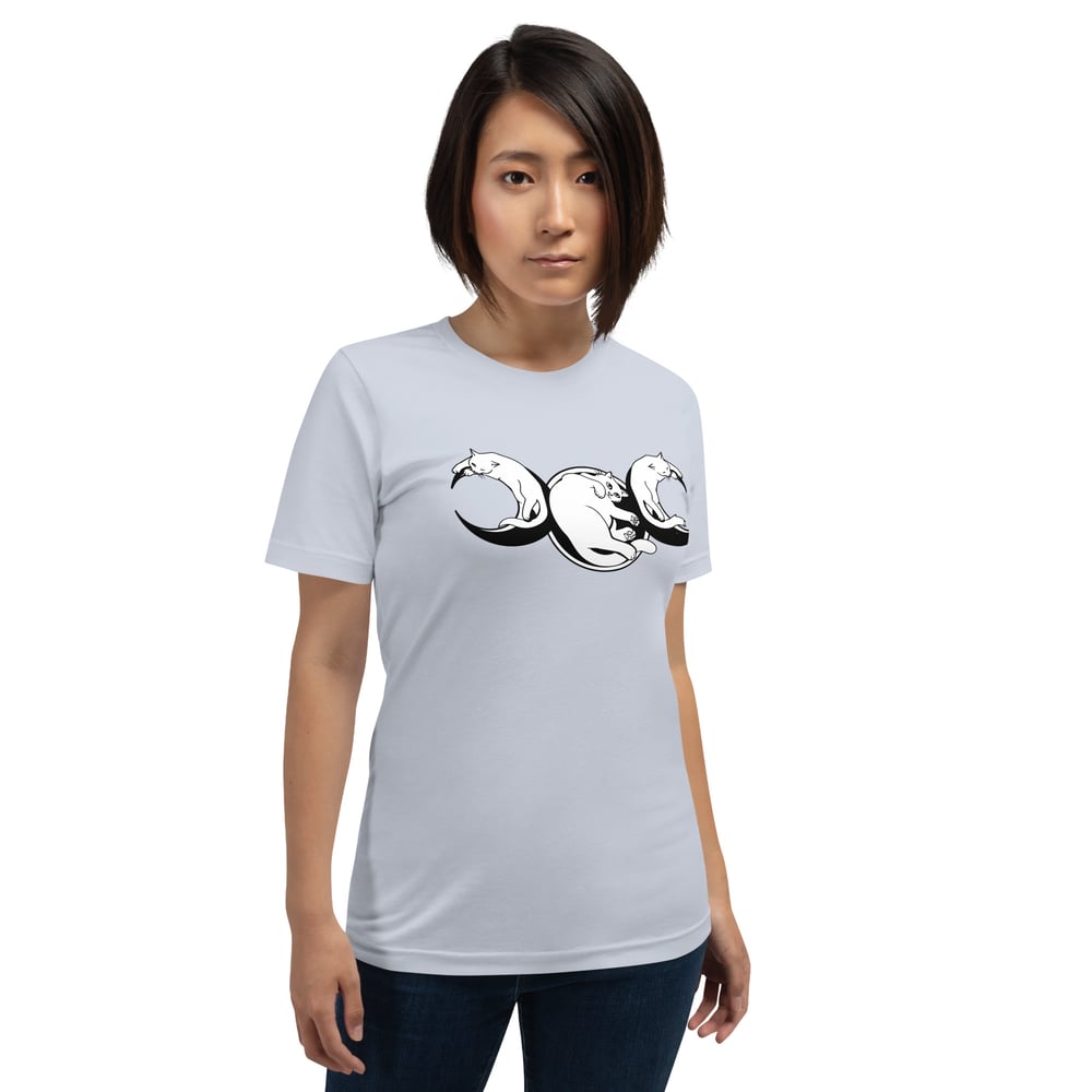 Image of Triple Cat Moon t-shirt