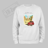 Image 1 of Felpa girocollo Unisex - Trinità dei Monti,  Roma 1965 (NSL036)