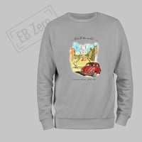 Image 2 of Felpa girocollo Unisex - Trinità dei Monti,  Roma 1965 (NSL036)