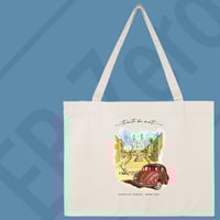 Image 1 of Shopping Bag Canvas - Trinità dei Monti, Roma 1965 (NSL036)