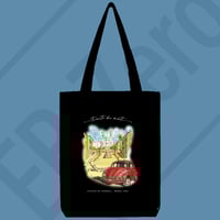 Image 1 of Tote Bag Canvas - Trinità dei Monti, Roma 1965 (NSL036)