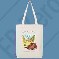 Image 2 of Tote Bag Canvas - Trinità dei Monti, Roma 1965 (NSL036)