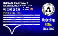 Darjeeling NDM6 Decal Pack