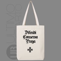 Image 1 of Tote Bag Canvas - Difendi Conserva Prega (UR062)