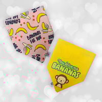 Bananas for You - Reversible bandana 