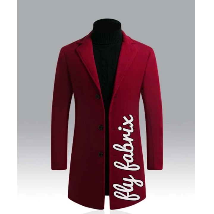 Image of Red Signature Blazer Coat 
