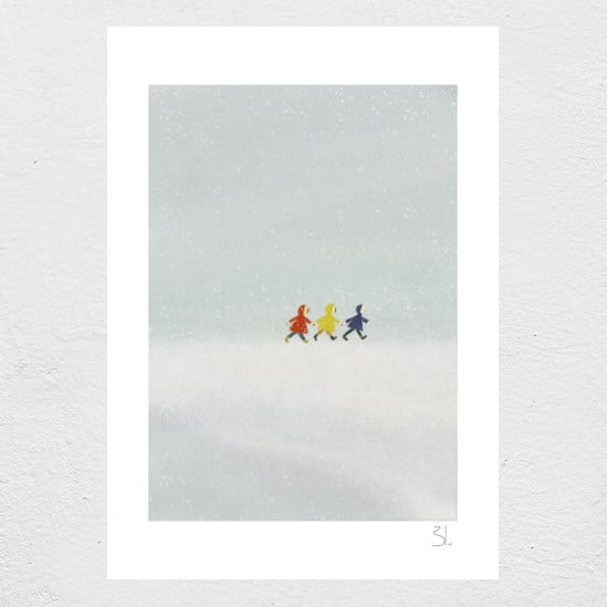 Image of Winter Friends Print