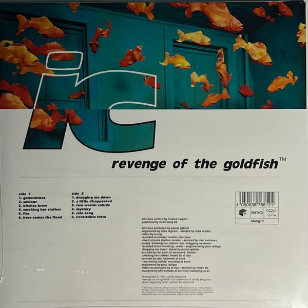 Inspiral Carpets ‎– Revenge Of The Goldfish ™, LP, VINYL, NEW