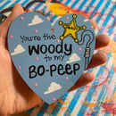 Image 2 of Woody & Bo-Peep Heart