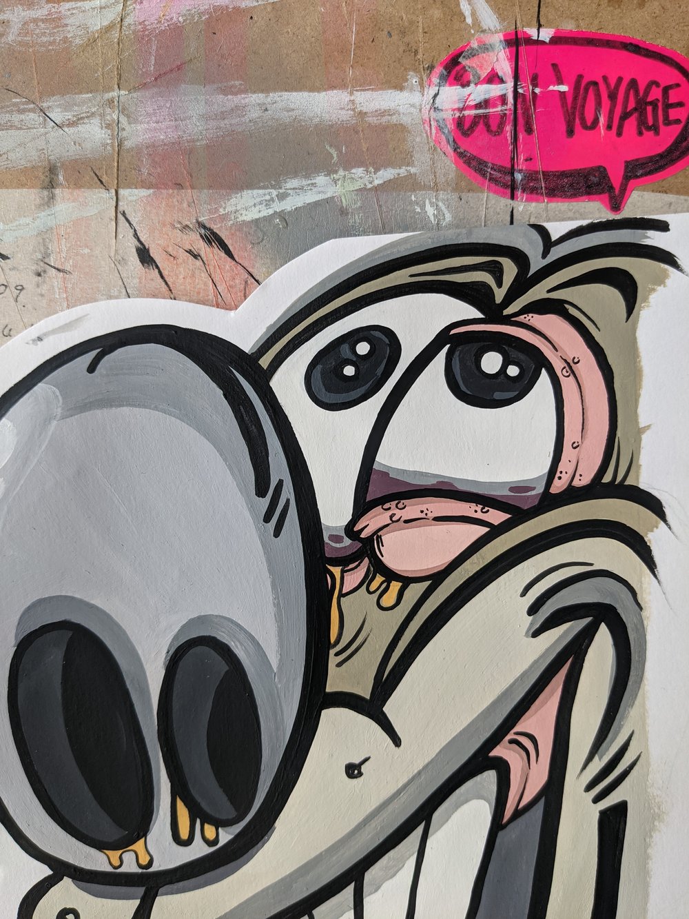 90s cassette mix No.6 Ren and Stimpy (Print)