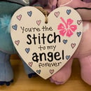 Image 1 of Stitch & Angel Heart
