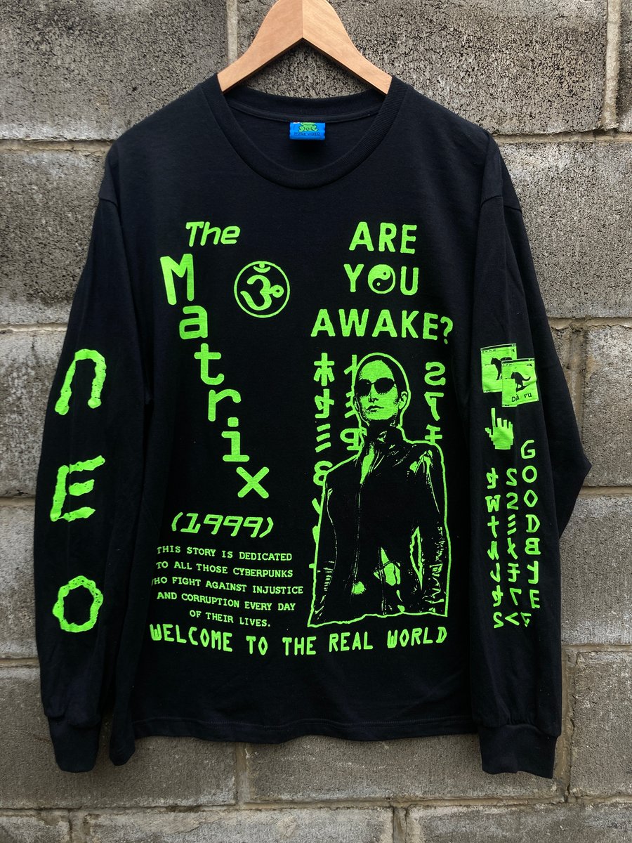 The Matrix Logo Layered Long Sleeve, Official Apparel & Accessories