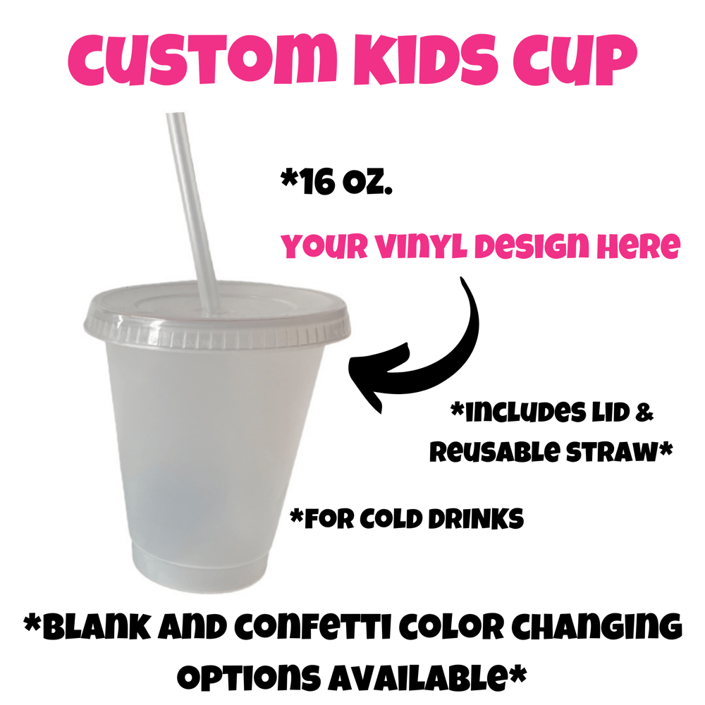 Image of Custom Kids Cup🎁