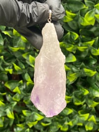 Image 3 of AMETHYST PENDANT  NATURAL POINT - BRAZIL  