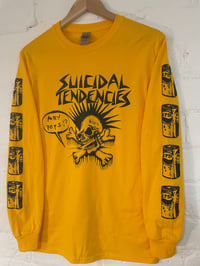 Image 3 of Any Pepsi? Suicidal Tendencies Longie (gold)